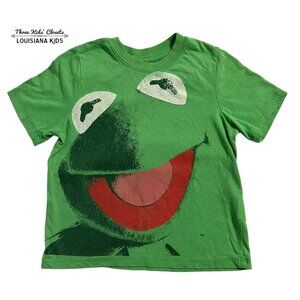 Muppets Sz 2-3Y Green Kermit The Frog Shirt